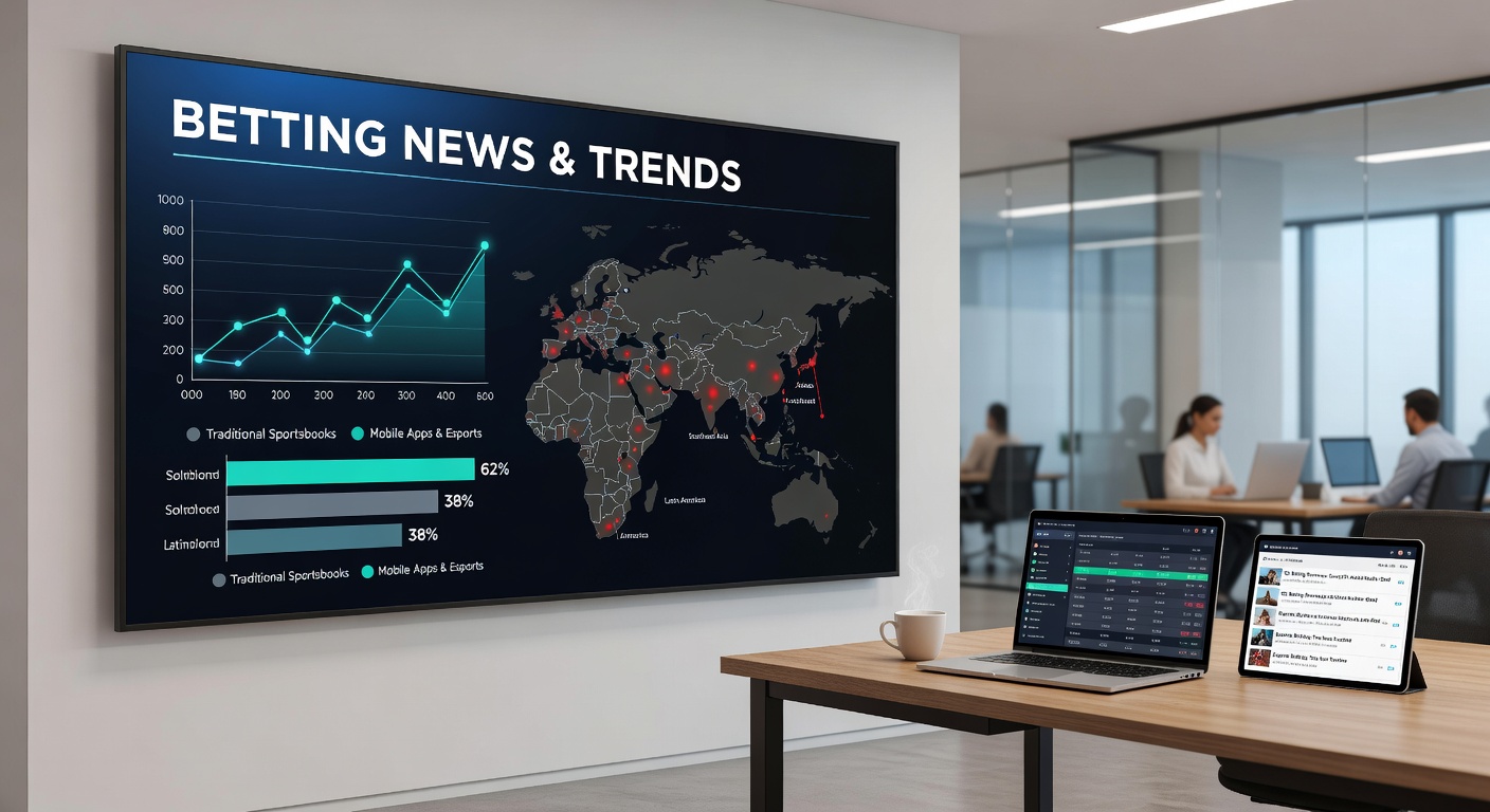 Graph illustrating the rise in active online sports betting accounts among Americans from 2024 to 2026, with bars climbing steadily