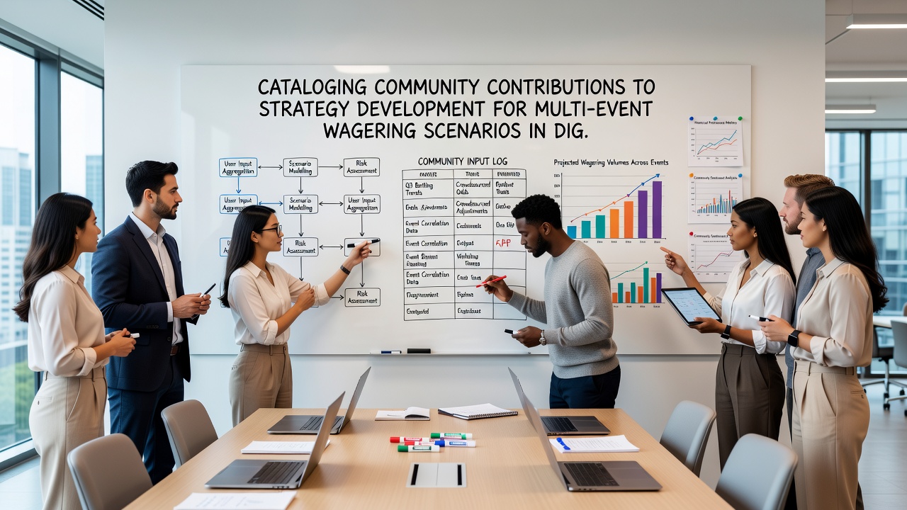 Digital interface displaying archived community strategies for multi-event bets