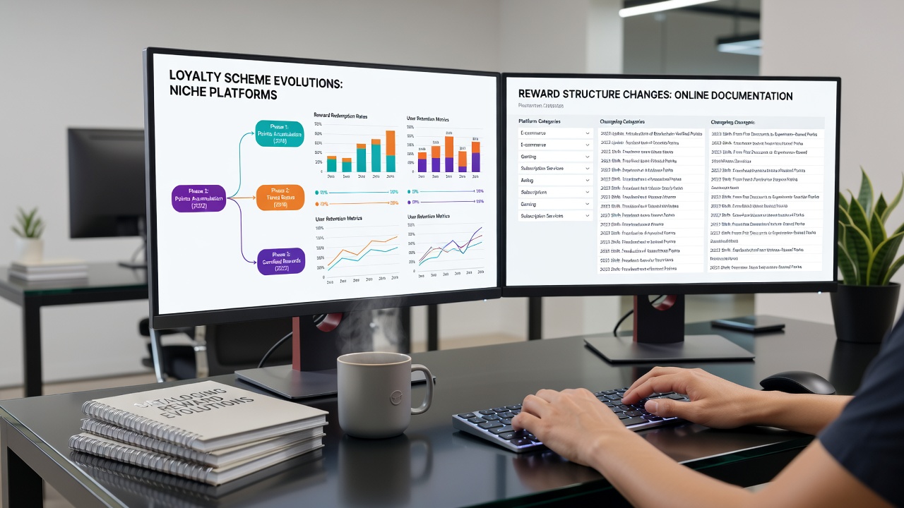 Analysts reviewing archived loyalty program updates on specialized gaming documentation sites