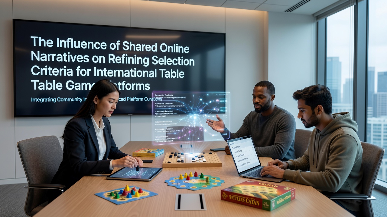 Online forum discussions shaping selection criteria for international table game platforms