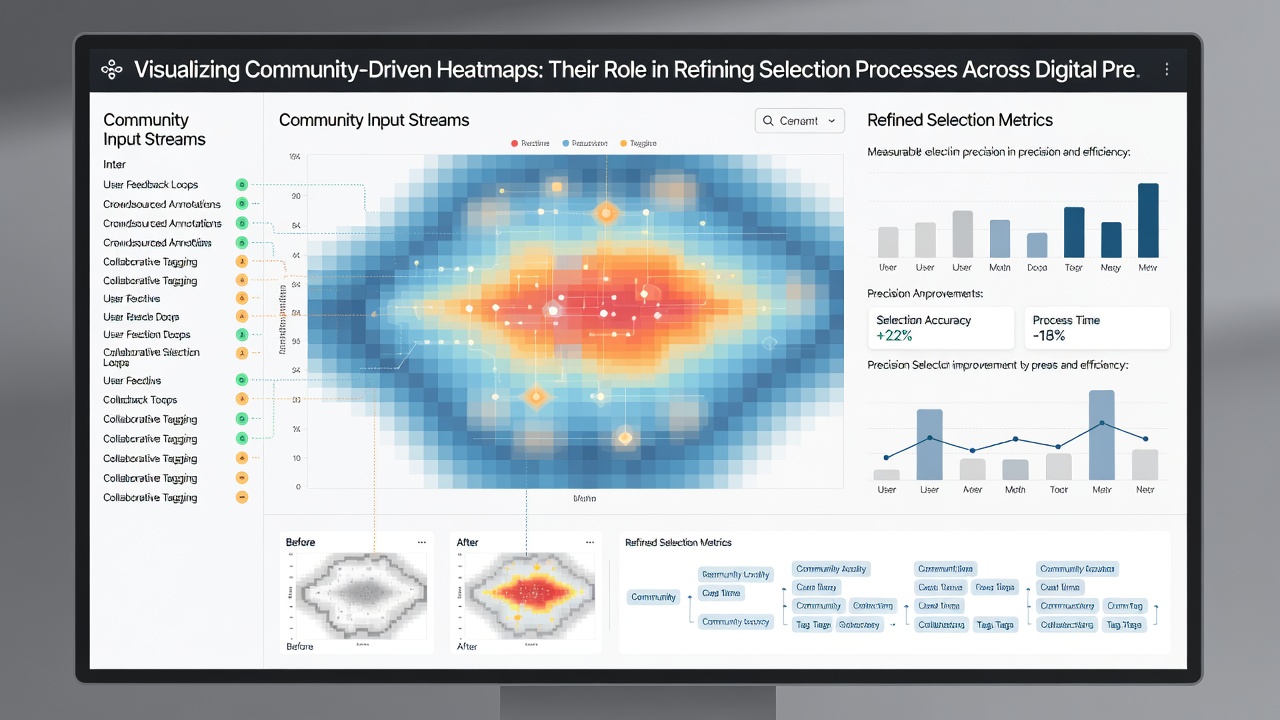 Detailed view of heatmap layers used for refining predictions in esports and sports forums